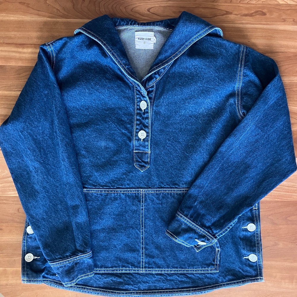 Denim Sailor Jacket